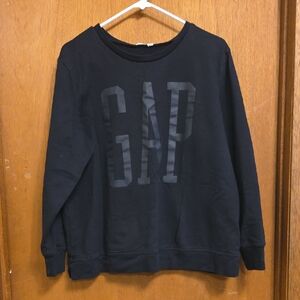 GAP Men's Crewneck Sweater in Black